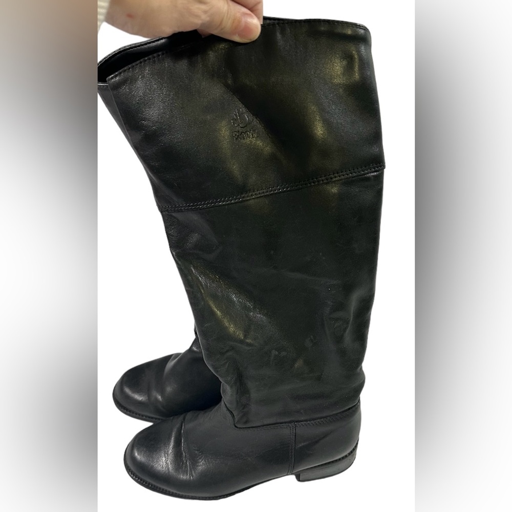 BLONDO Women 6.5‎ Black LEATHER Waterproof Tall RIDING Boots